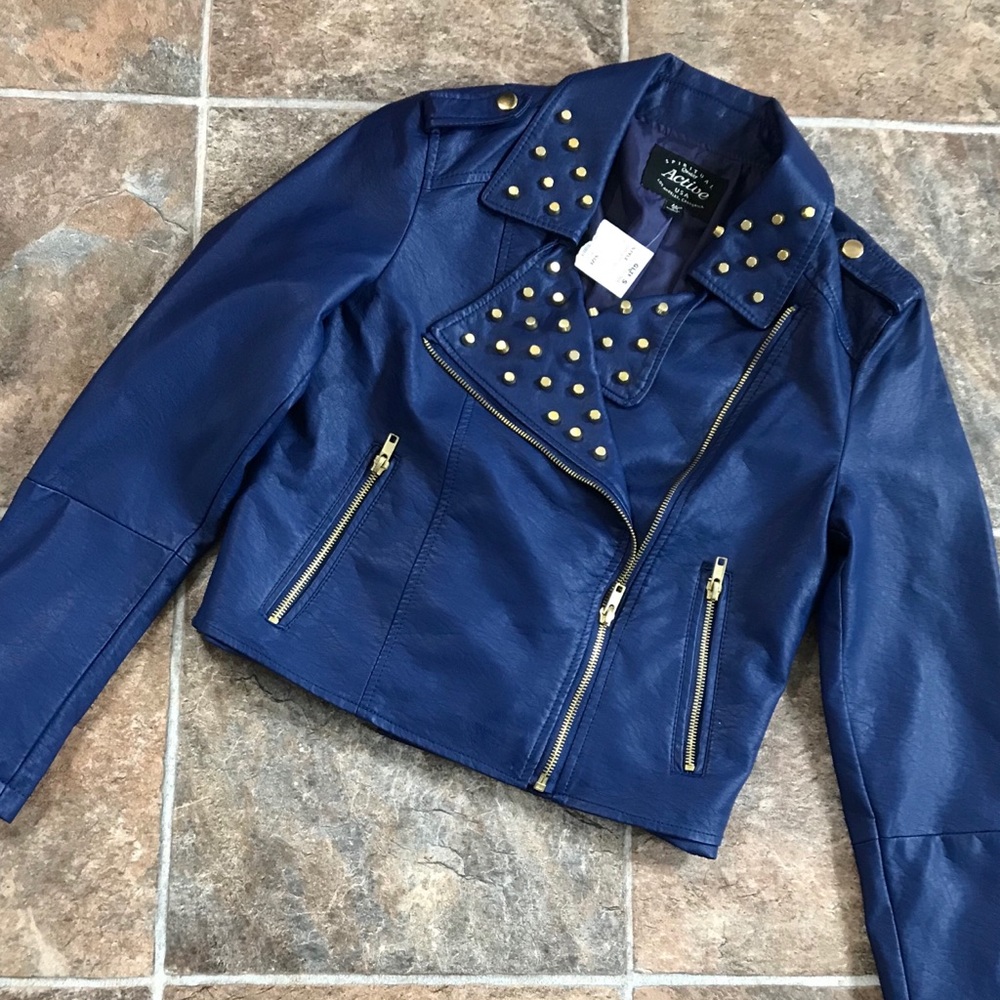 Faux Leather Jacket